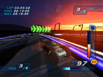 Hot Wheels - World Race screen shot game playing